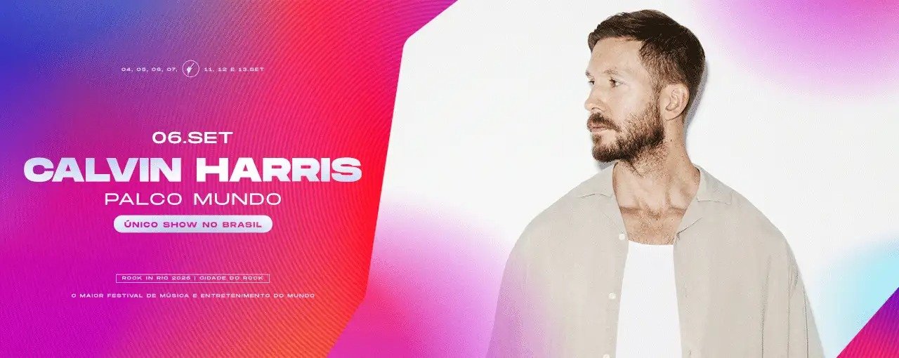 Banner Rock in Rio