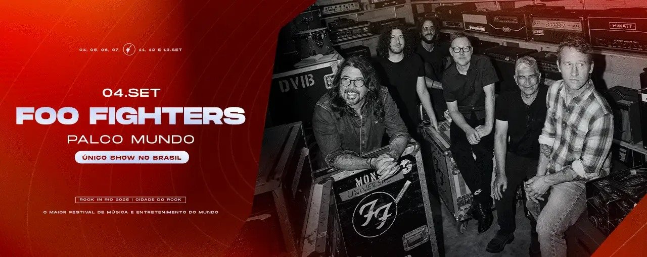 Banner Rock in Rio