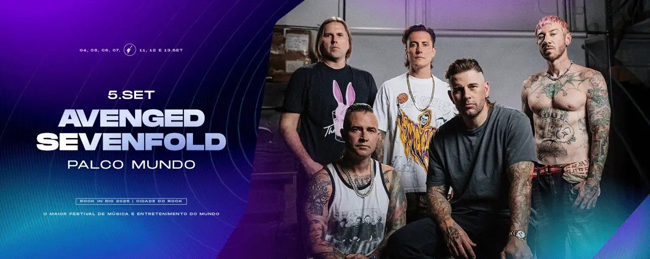 Banner Rock in Rio